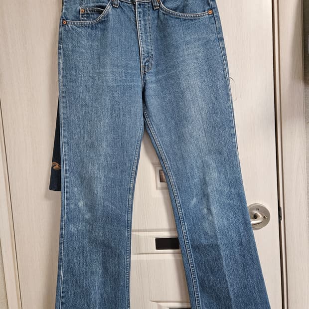 80s levis 517 32x34 오렌지탭 리바이스 부츠컷 