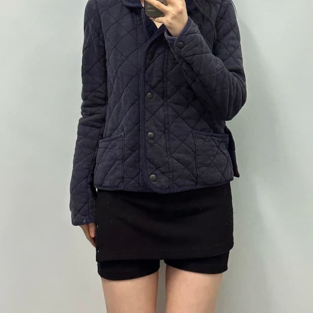 폴로 진스 네이비 퀼팅 자켓