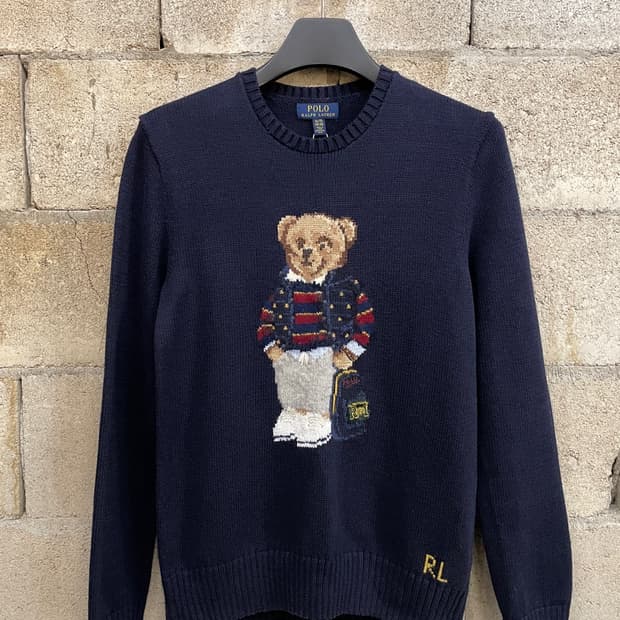 폴로 랄프로렌 베어 곰돌이 니트
