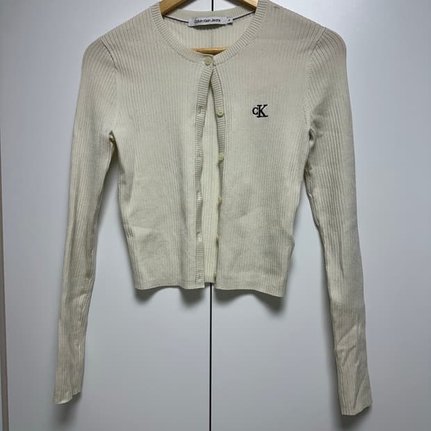 캘빈클라인 니트 가디건