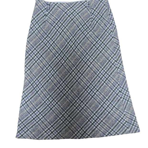 겨울 모 체크 스커트