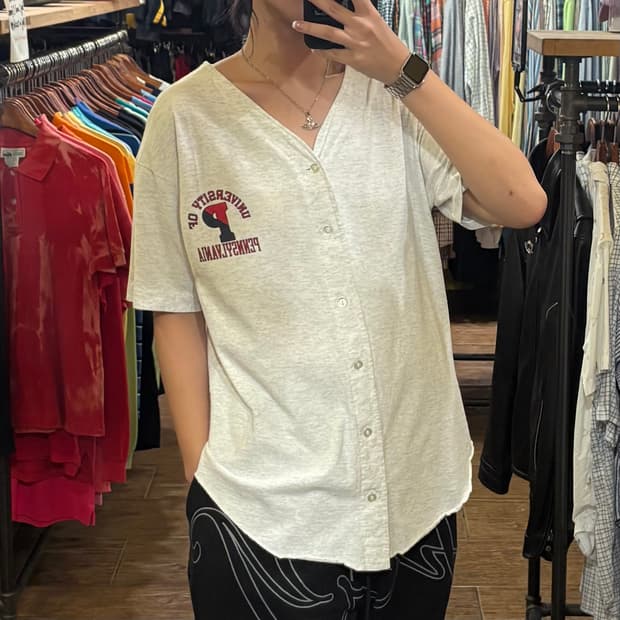 [HI] psm뮤지엄 반팔티셔츠 화이트