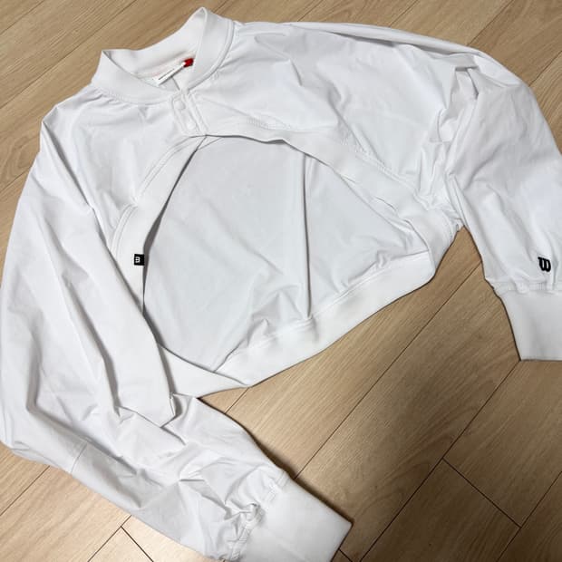 윌슨 wilson 테니스 크롭 자켓 S