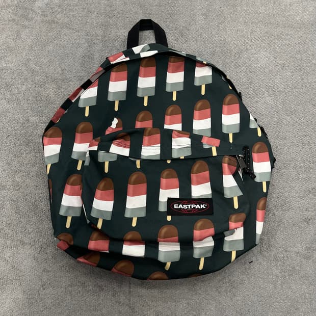 이스트팩 아이스크림 패턴 백팩