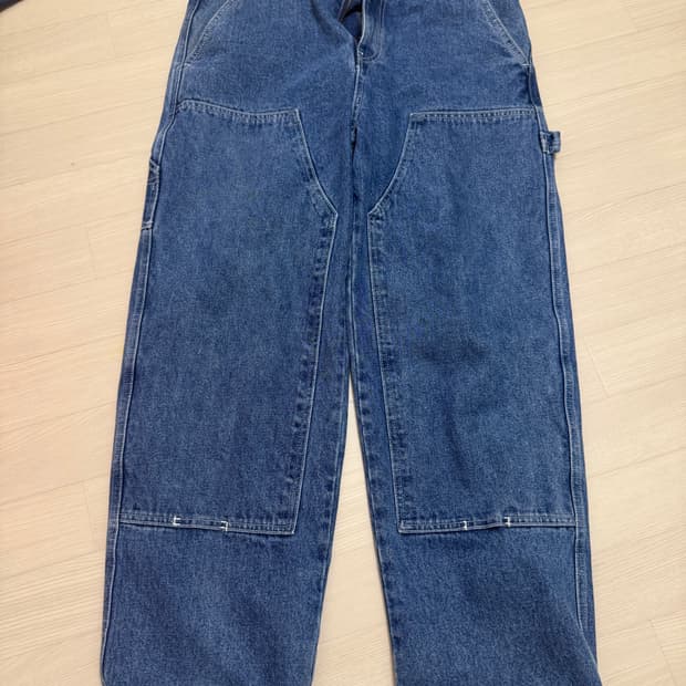 빈티지 스투시 더블니 데님 팬츠