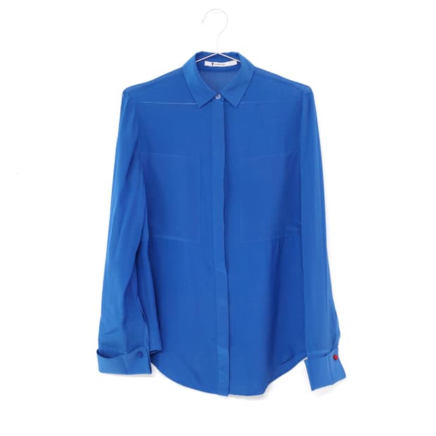 T by Alexander Wang Blue Shirt