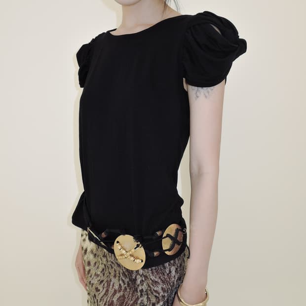 Puff Shoulder Top