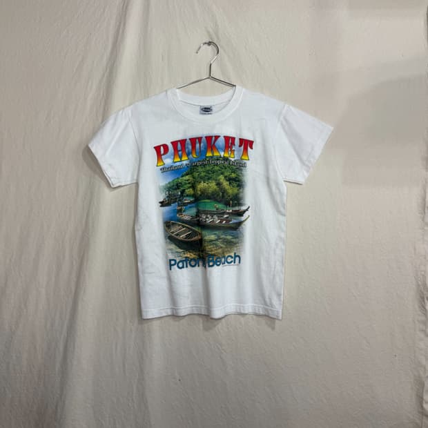 JDLGOLF CLASSIC WEAR 푸캣 프린팅 반팔티