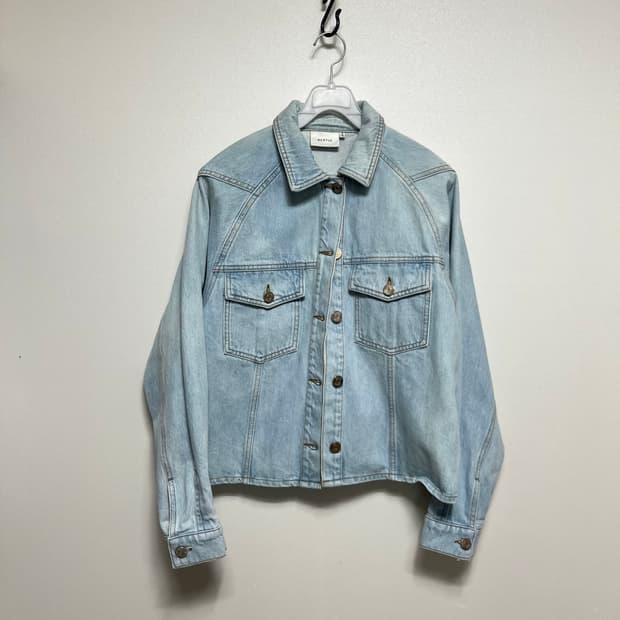 게스투즈 GESTUZ 한섬 데님 청자켓 36