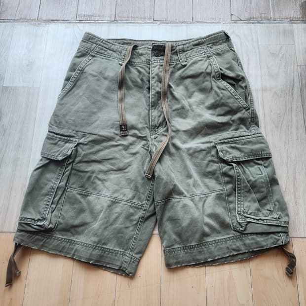 아베크롬비 워크웨어 카고팬츠 카키 30