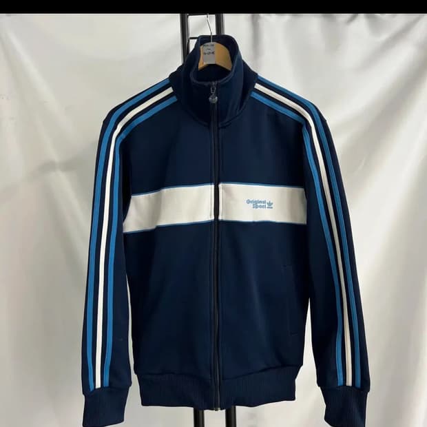 [정품/100] 아디다스 오리지날 삼선 네이비 트랙탑/져지 (유로파)
