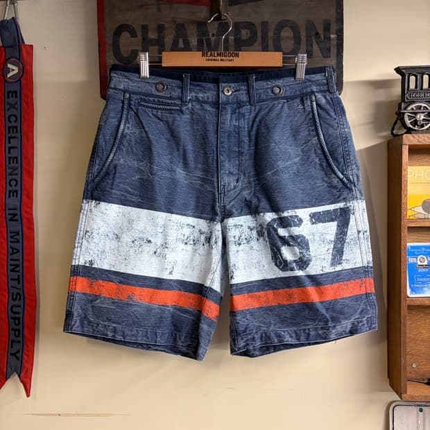 폴로 랄프로렌 페이딩 반바지 33사이즈