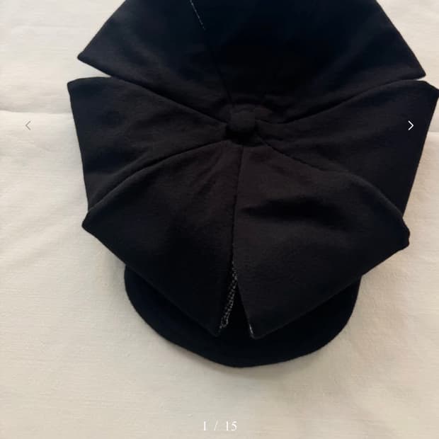 Moseori SLASHED REVERSIBLE NEWSBOY 