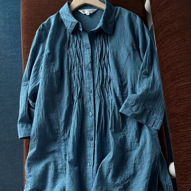 High gauge cotton design shirt