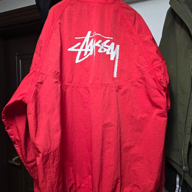 나이키 x 스투시 윈드러너 자켓 L
