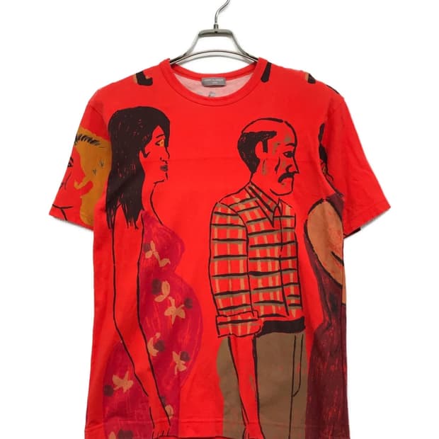 꼼데가르송 옴므 2002AW 쿠바 반팔 티셔츠