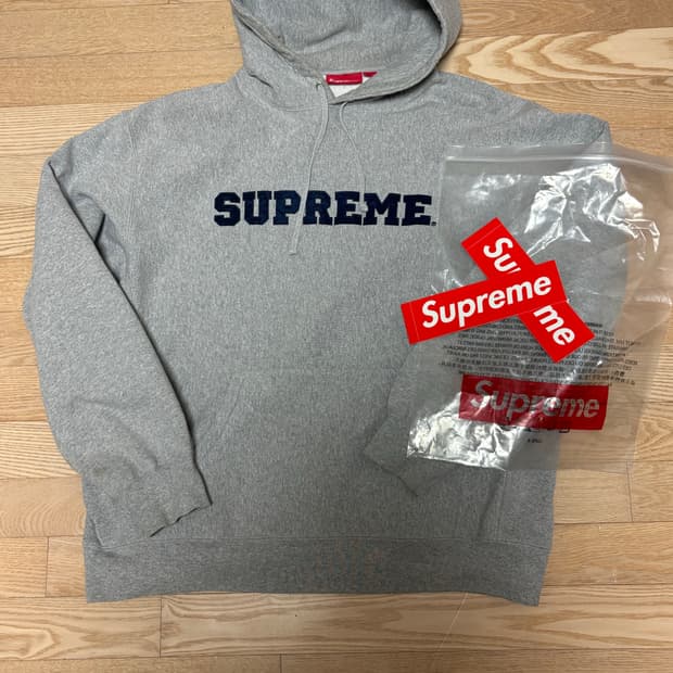 슈프림 컬리지에이트 후드 (xl)