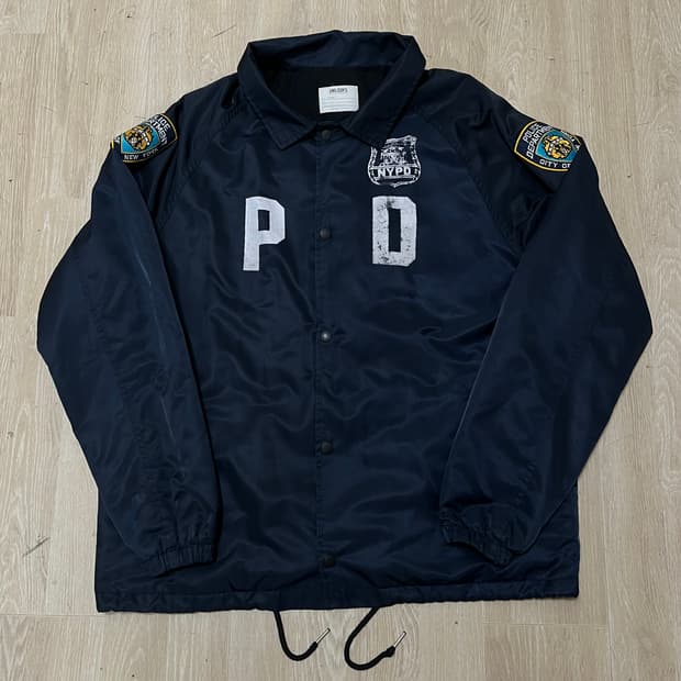 유니룩스 올드스쿨 패치 바시티 코치 자켓 XL/105