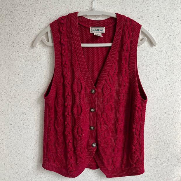 LLBEAN 니트 베스트
