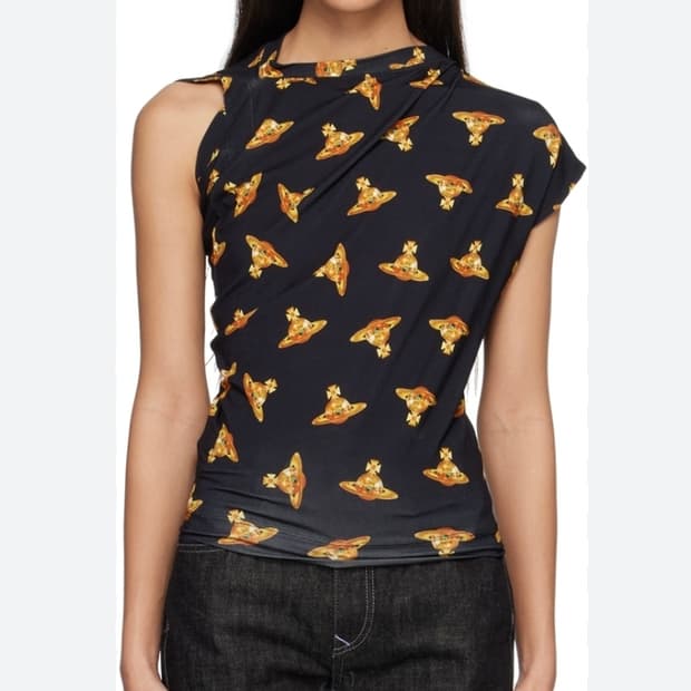 정품 비비안웨스트우드 탑 티셔츠 