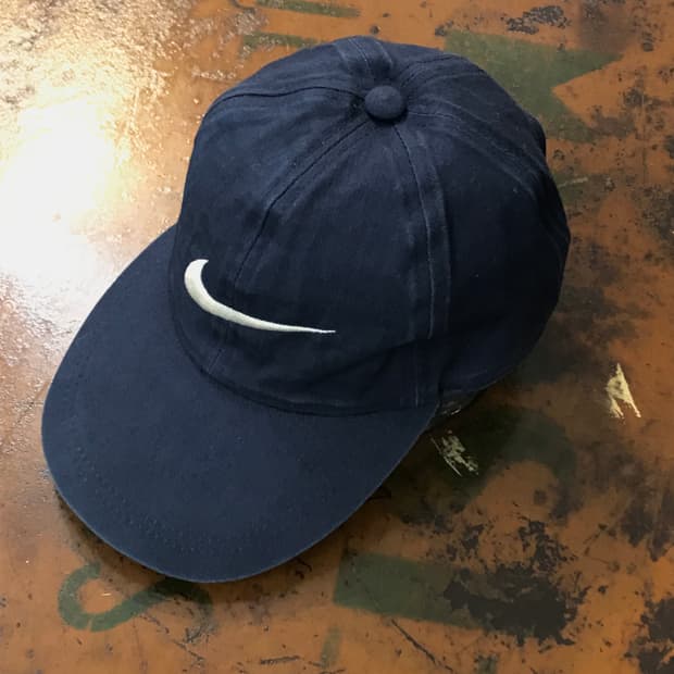빈티지 나이키 네이비 볼캡 남녀공용 
