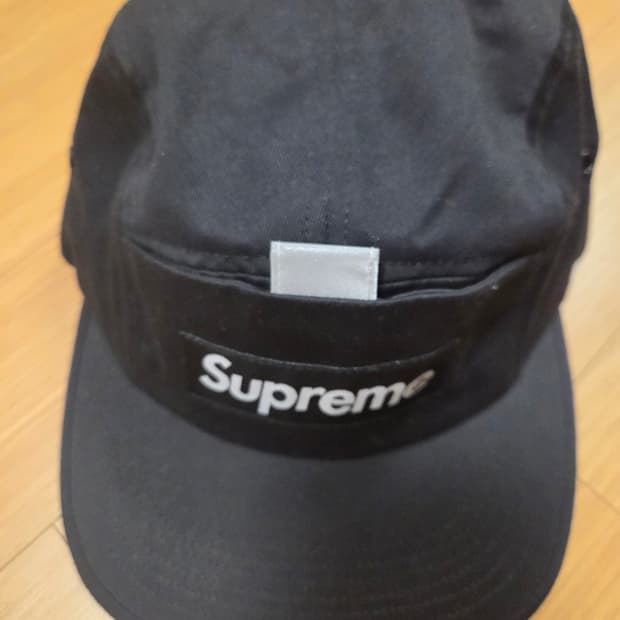 슈프림 캠프캡 블랙 