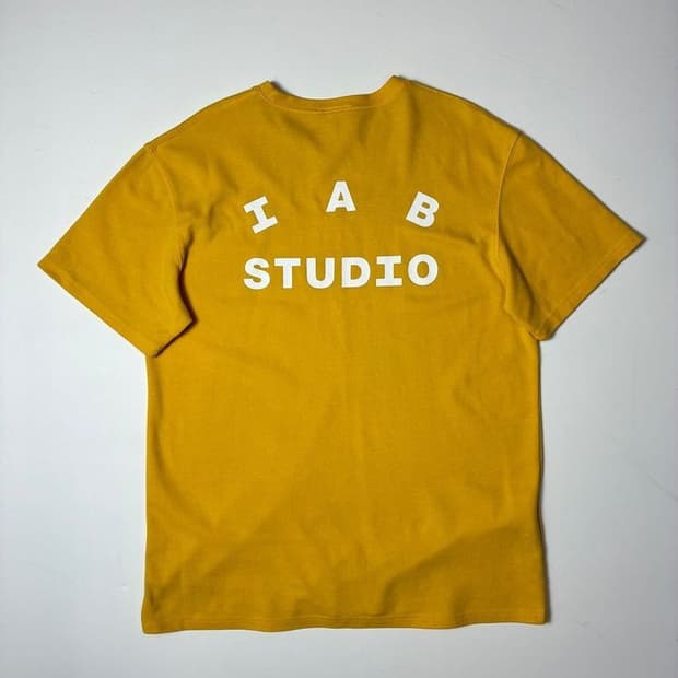 아이앱스튜디오 빅로고 오버핏 반팔 티셔츠 PN9398