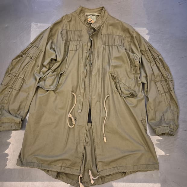 u.s army m65 fishitail parka repro