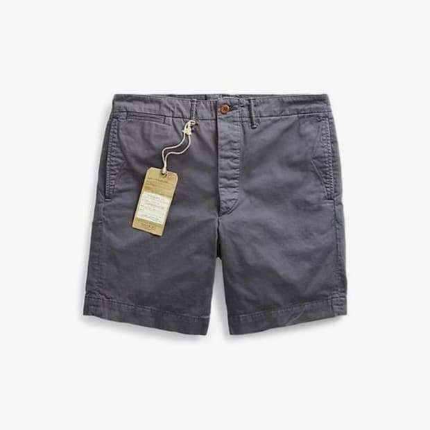 RRL 가먼트 다이 치노 쇼트