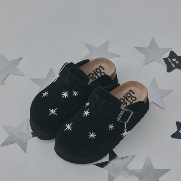 [오찌x로파서울] 토피 스웨이드 클로그 240