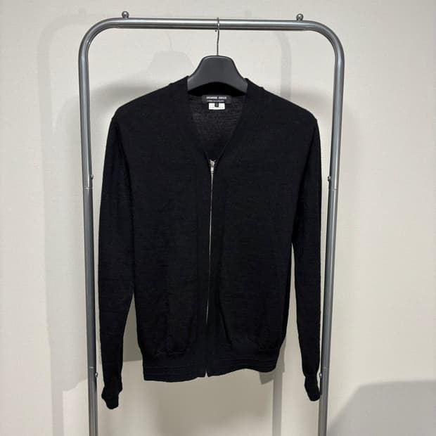 L) 꼼데가르송 옴므 DEUX ZIP 가디건