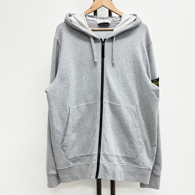 [XXL]스톤아일랜드 와펜패치 후드집업