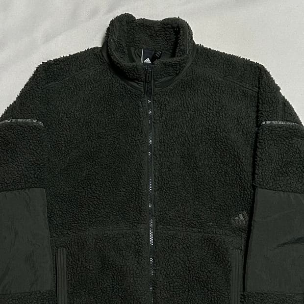 M 아디다스 뽀글이 플리스