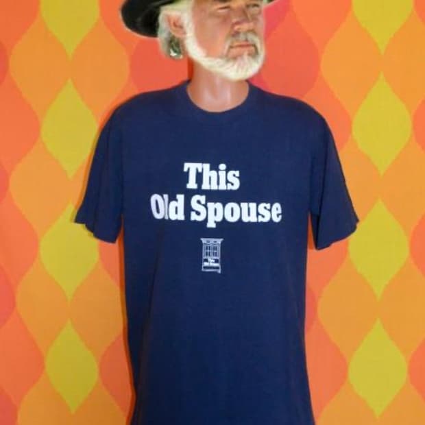 Vintage The Old Spouse 티셔츠