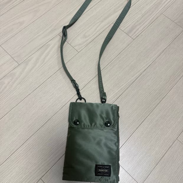 포터 탱커 트래블 케이스 세이지 그린