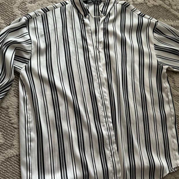 자라 ZARA 스트라이프 셔츠 