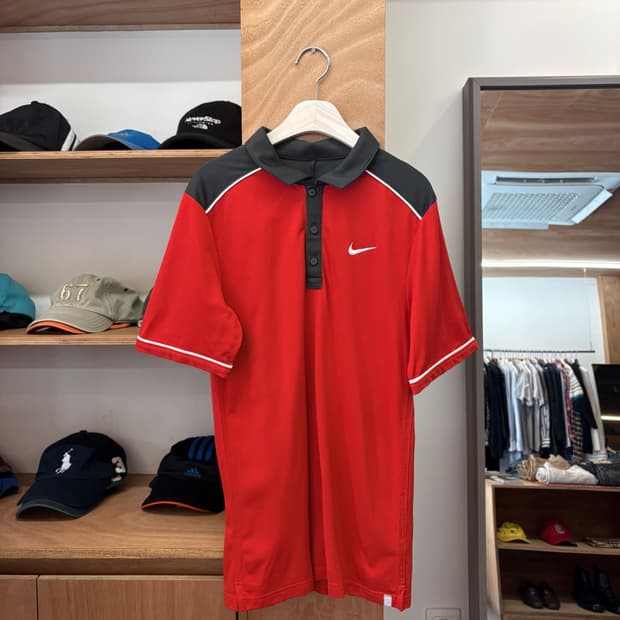 NIKE HALF PIQUE SHIRT