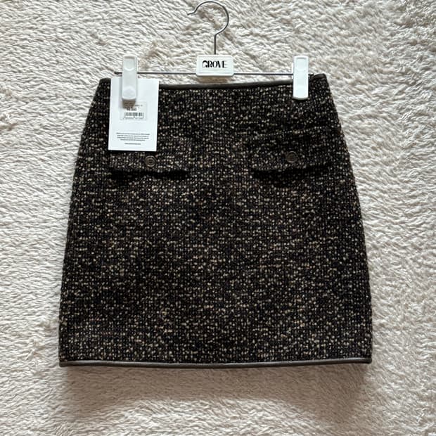 Grove 그로브 트위드 스커트