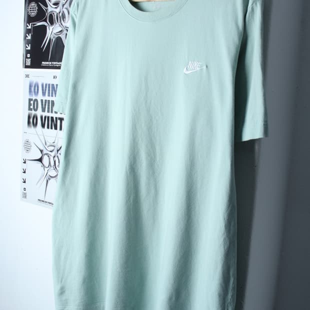 (L-XL) 나이키 반팔 티셔츠 연그린 민트맛-H30934