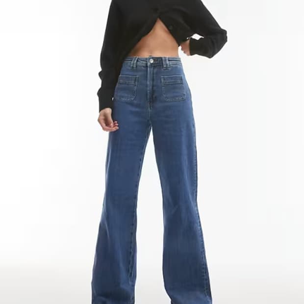 &otherstories black denim pants