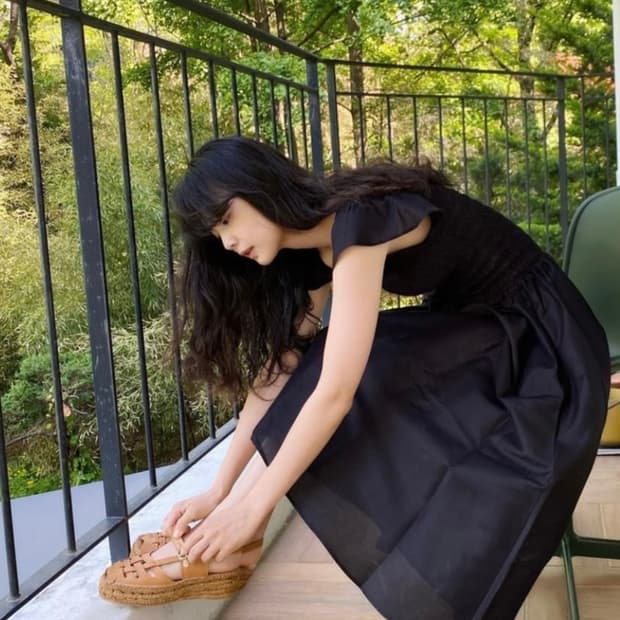 나귀사 딸리사 샌들 허니 컬러 37