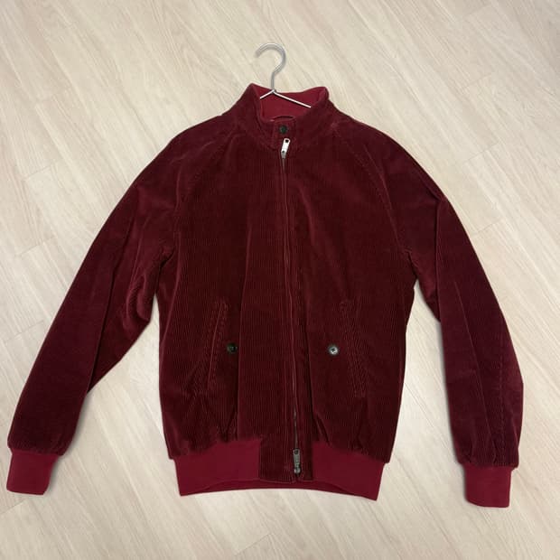 바라쿠타 baracuta 코듀로이자켓 버건디 42사이즈