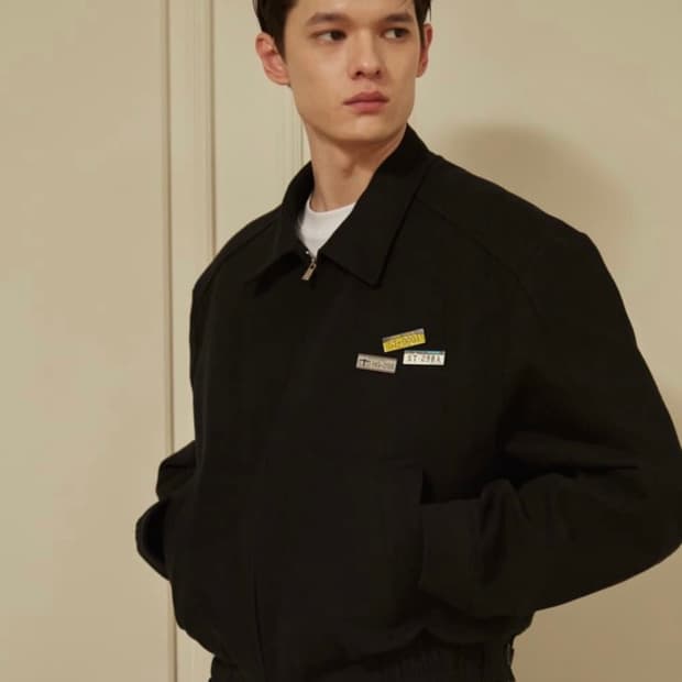 STU 블루종 자켓 팝니다