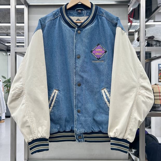 기어 스포츠 GEAR Sports 00s 데님 바시티 자켓