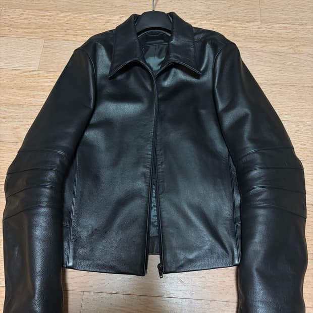 (2) 머듈 레더 자켓 블랙