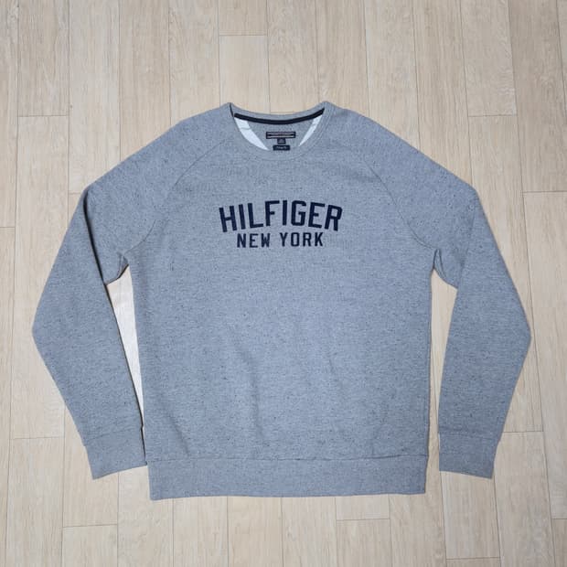 XL) 타미힐피거 그레이 맨투맨