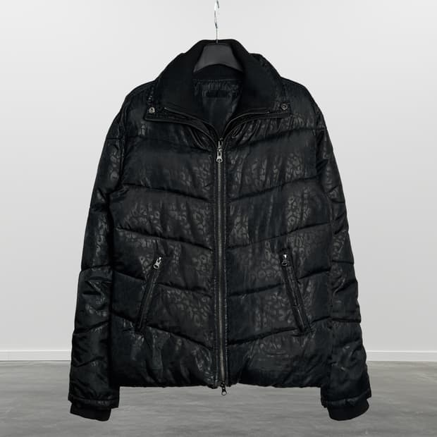 빈티지 레이어드 패딩 자켓 