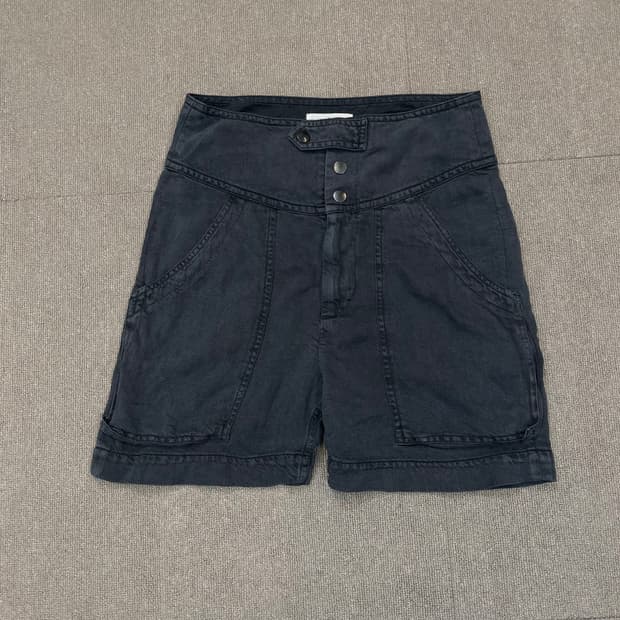 ISABEL MARANT 이자벨 마랑 하이웨스트 리오셀 숏팬츠 36
