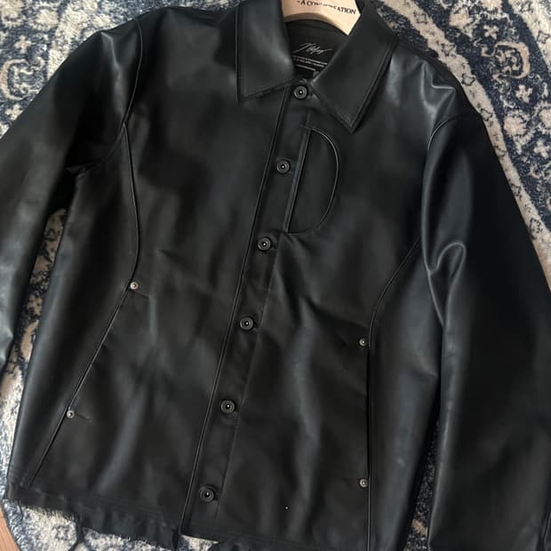 [L] JHXLIM 01 LEATHER JACKET 레더자켓