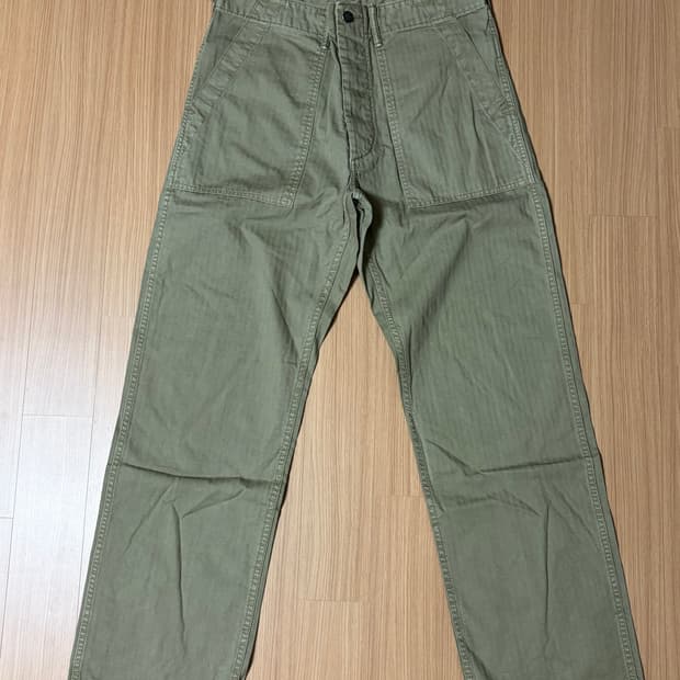 RRL 헤링본 퍼티그 팬츠 32x30